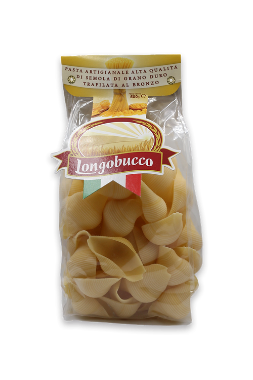 Pasta Artigianale Trafilata al Bronzo-Conchiglioni-500gr