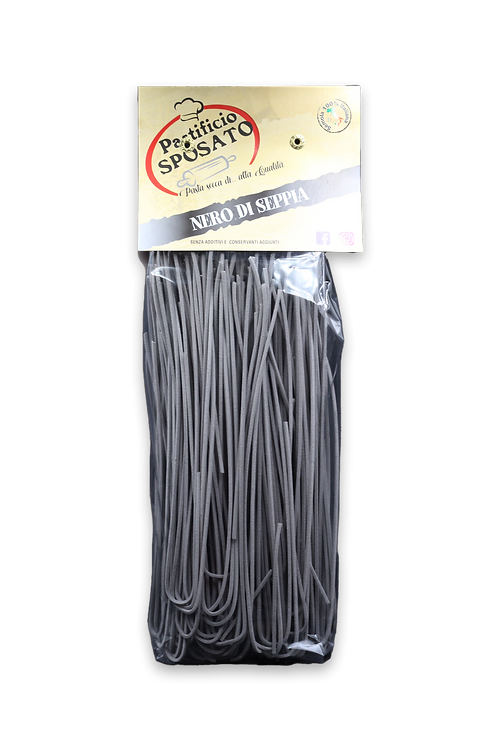 Pasta Artigianale al Nero di Seppia-500gr