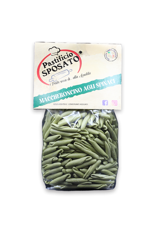 Maccheroncino agli Spinaci-500gr